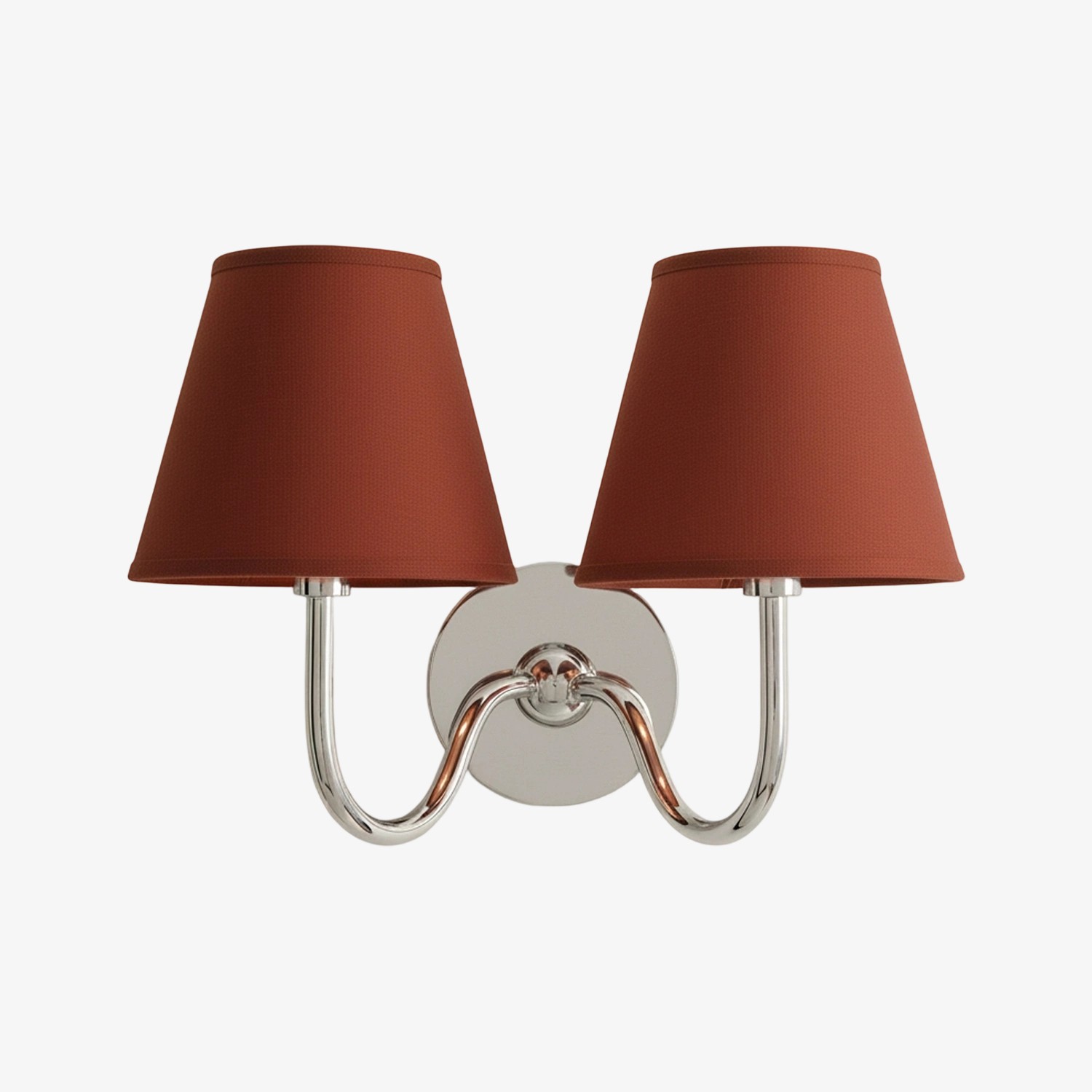 Luvora Vintage Wandlamp met Linnen Kap - Moderne Metalen Wandverlichting HL1594