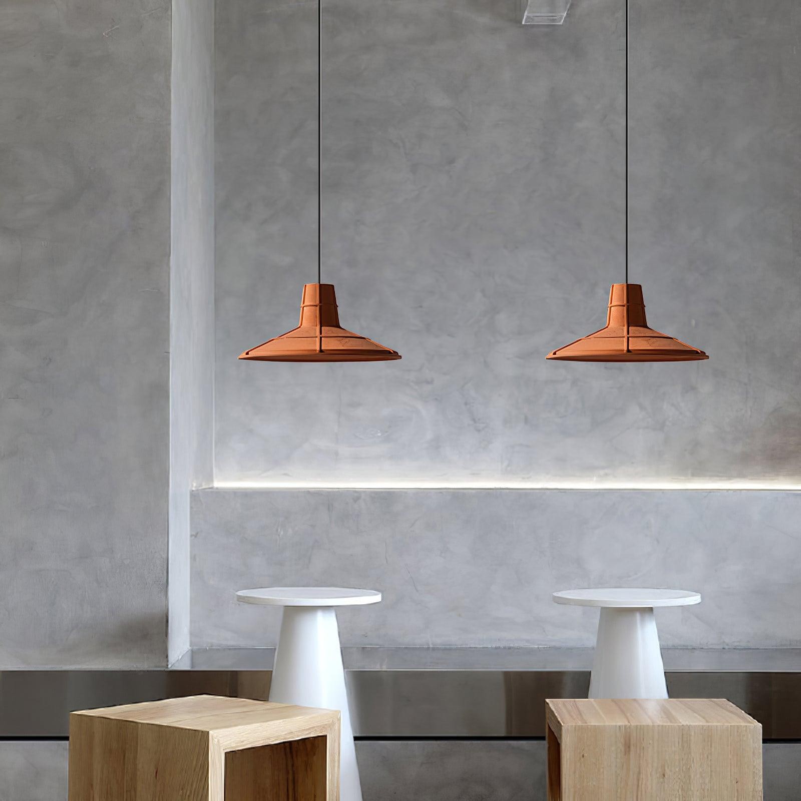 Industriële stijl cement terracotta ambachtelijke hanglamp HL738