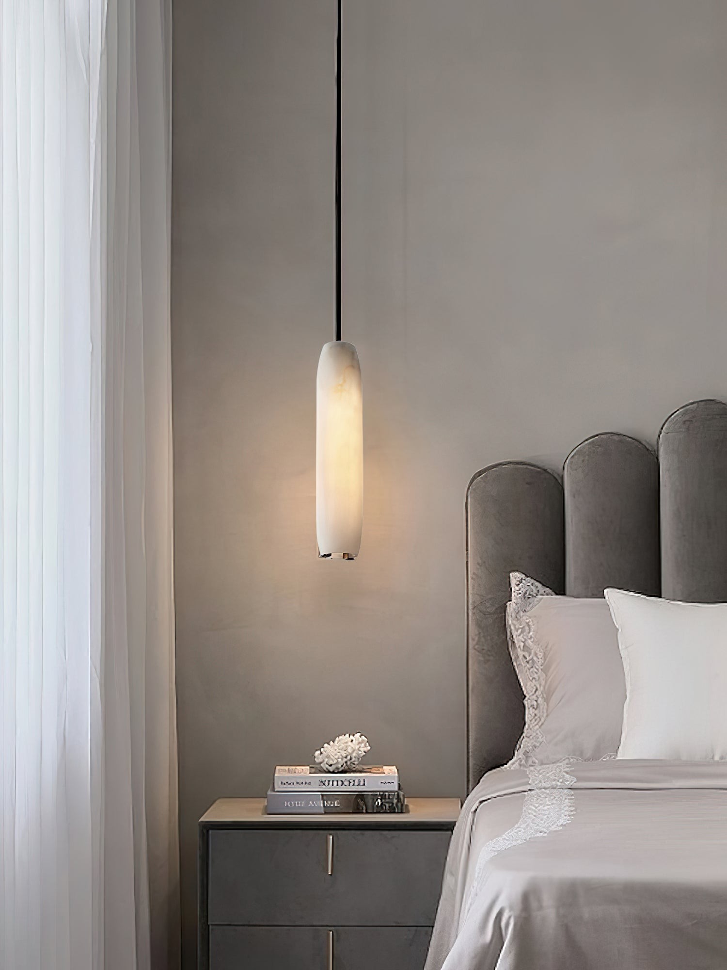 Alabaster Flute Hanglamp HL2989