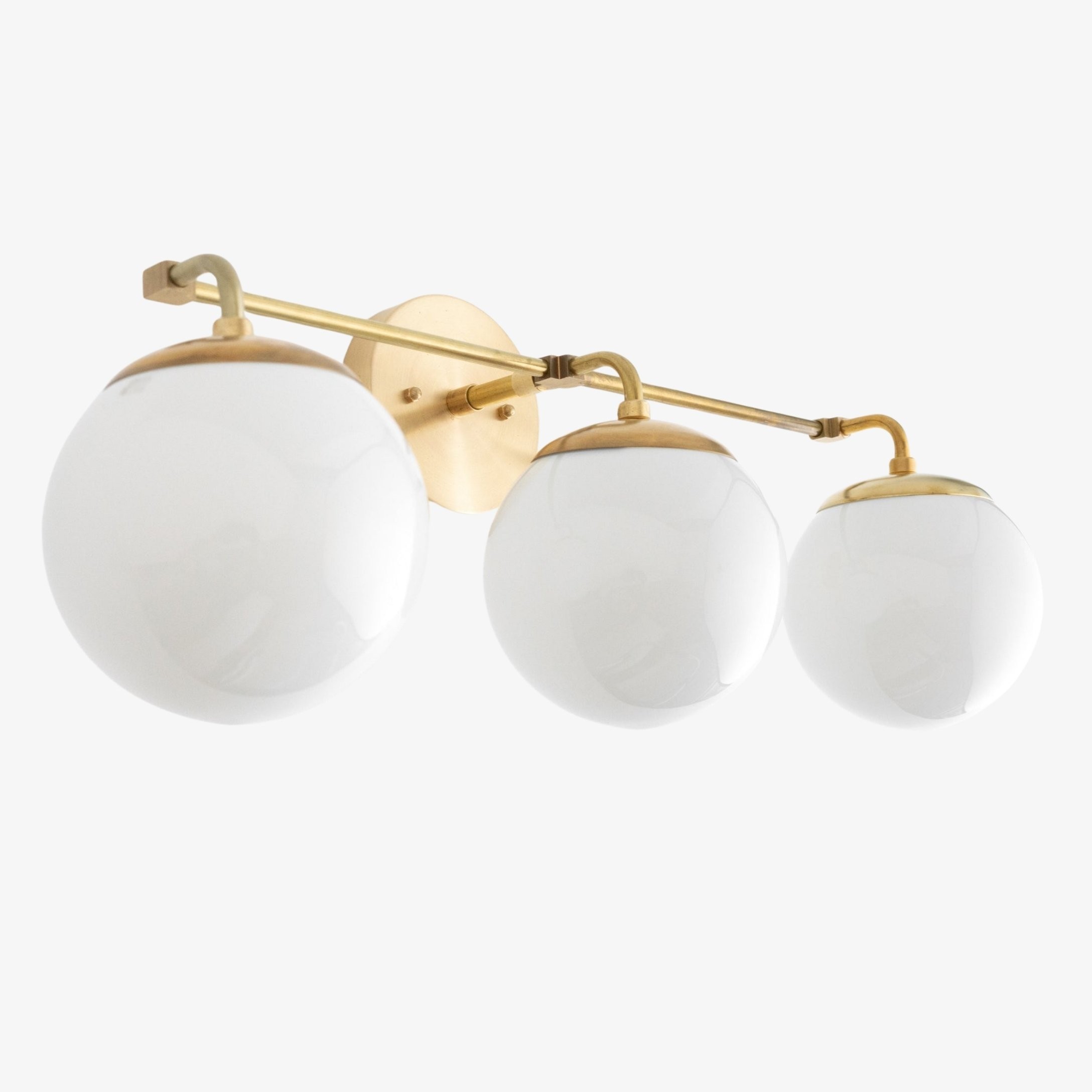 Glorica Glazen Wandlamp - Moderne Vintage Badkamerlamp HL1738