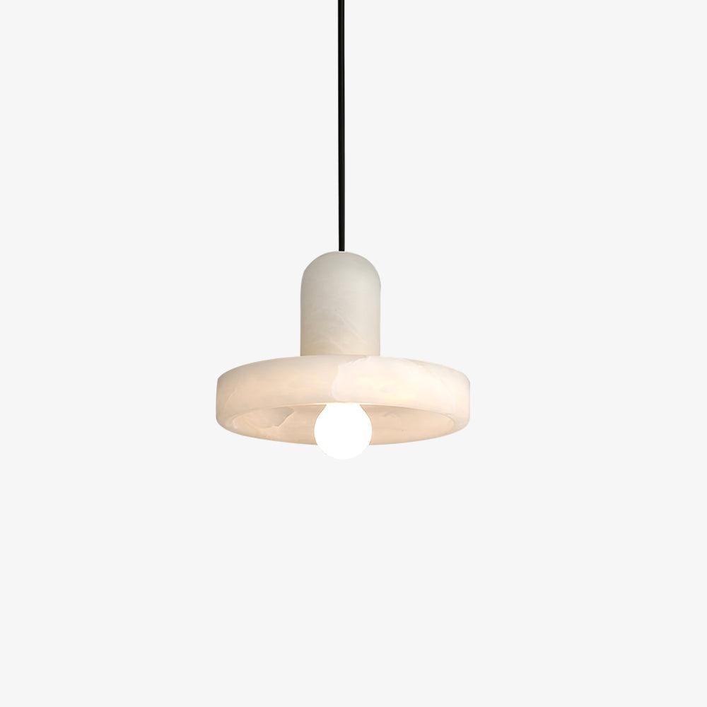 Elegante creatieve witte albasten hanglamp HL993