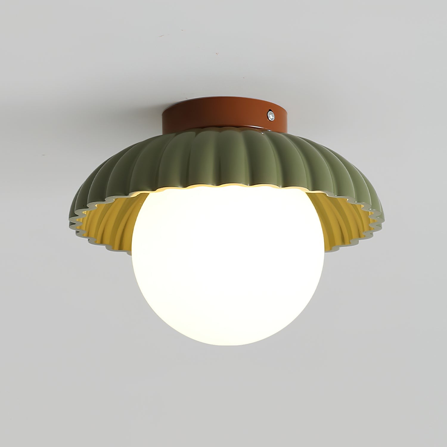 Alien Cream Stijl Plafondlamp HL348