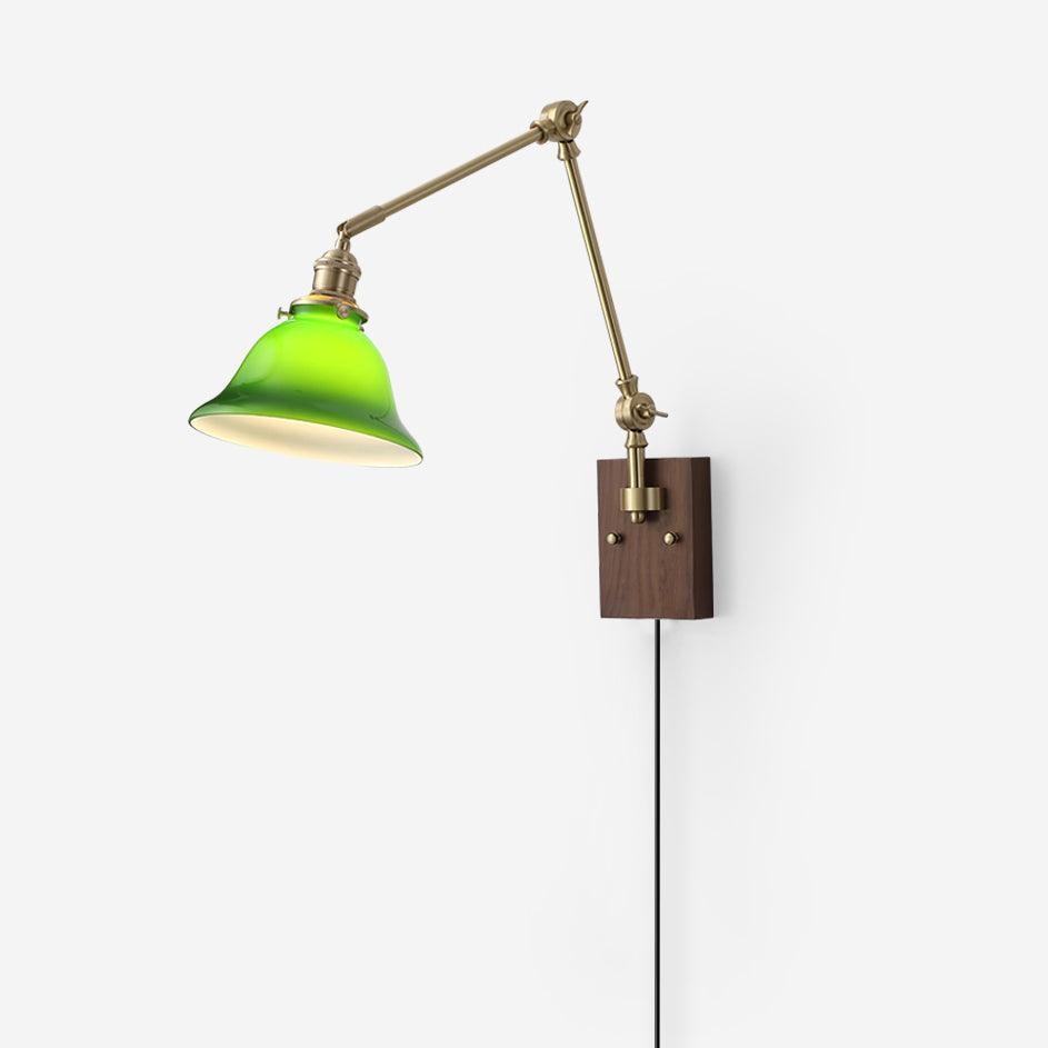 Banker Swing Arm Plug In Wandlamp HL369