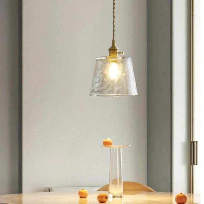 Nordic Cup Messing Glazen Hanglamp HL262