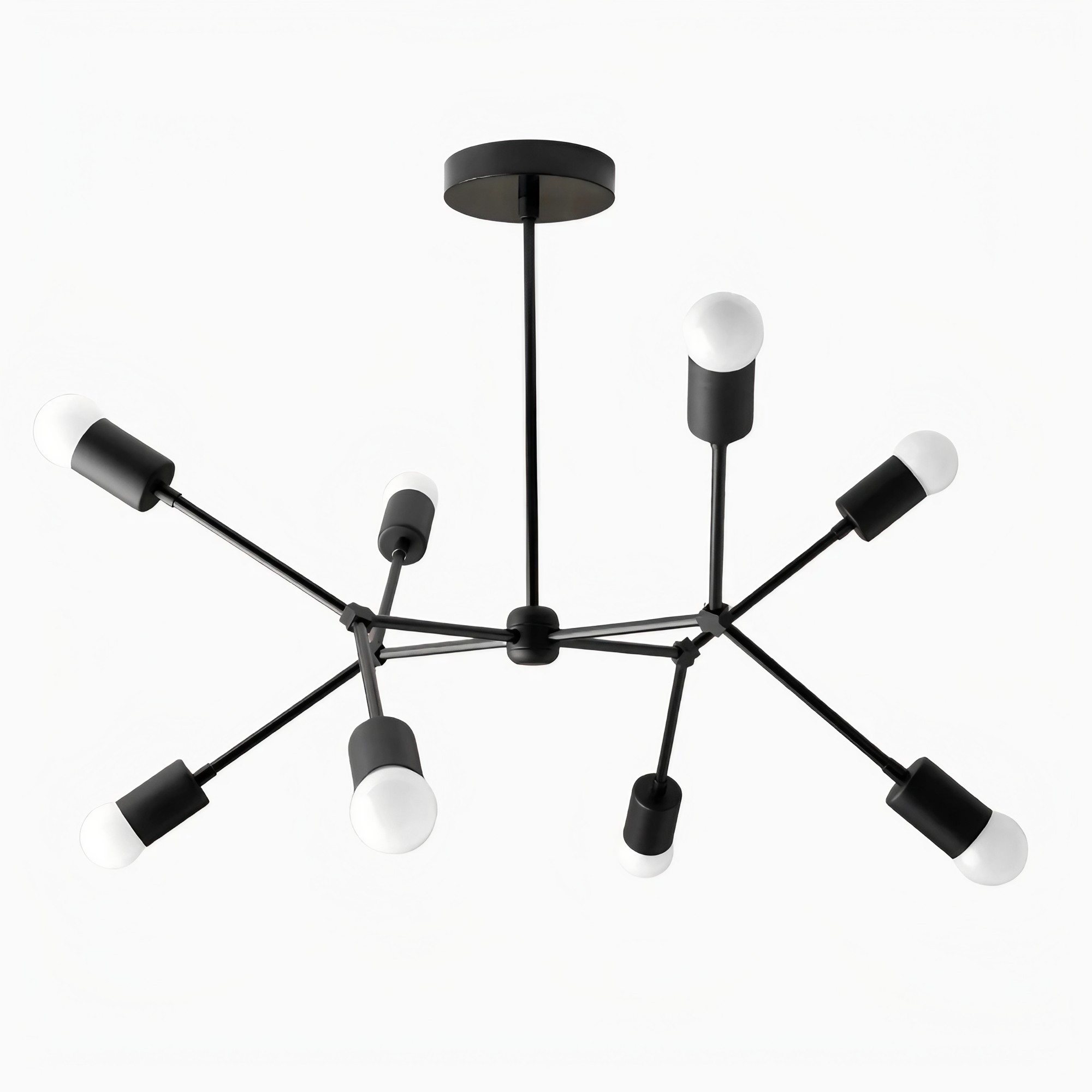 Mobilux Line Moderne Geometrische Kroonluchter - Plafondlamp van Messing HL1683