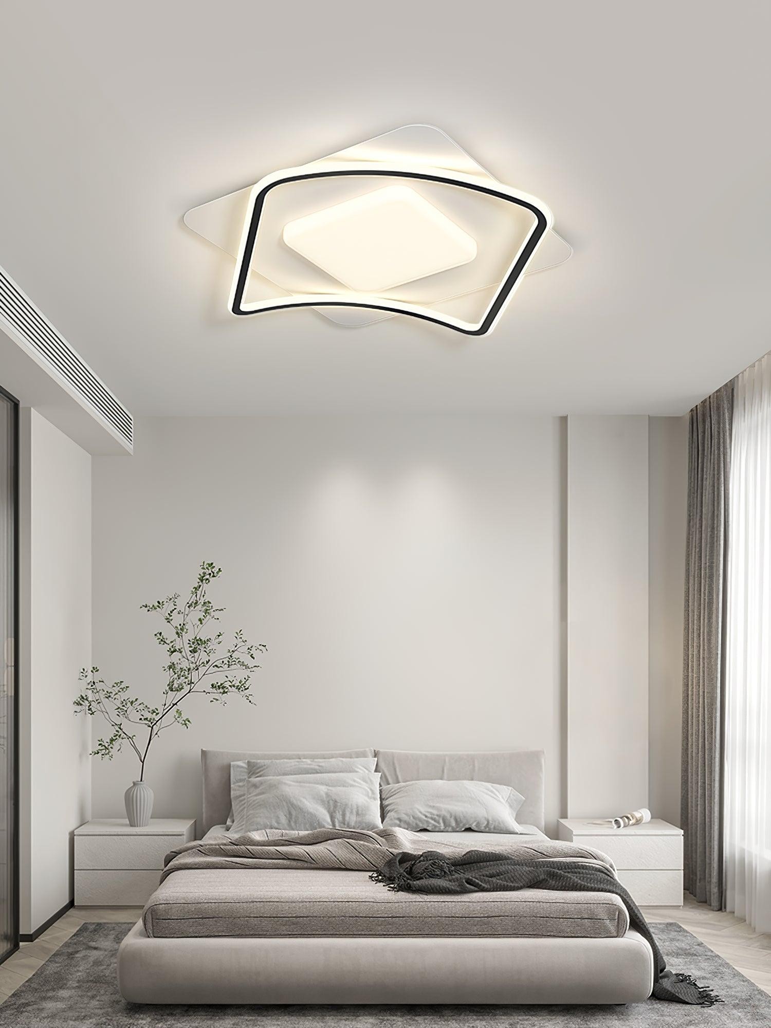 Minimalistische geometrie LED-plafondlamp HL706