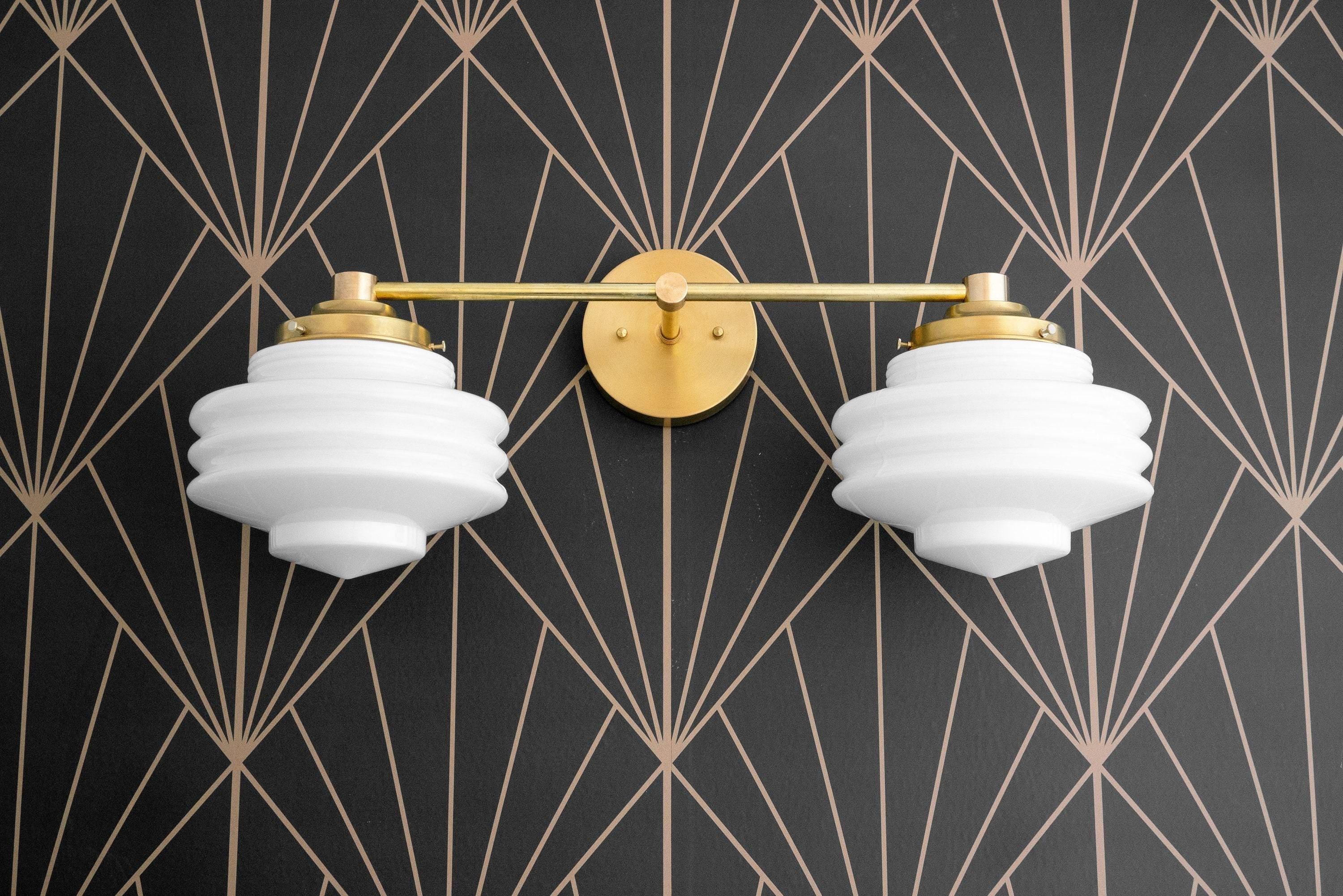 Geotower Glazen Moderne Wandlamp - Glazen Bollamp - Elegante Armatuur HL1701