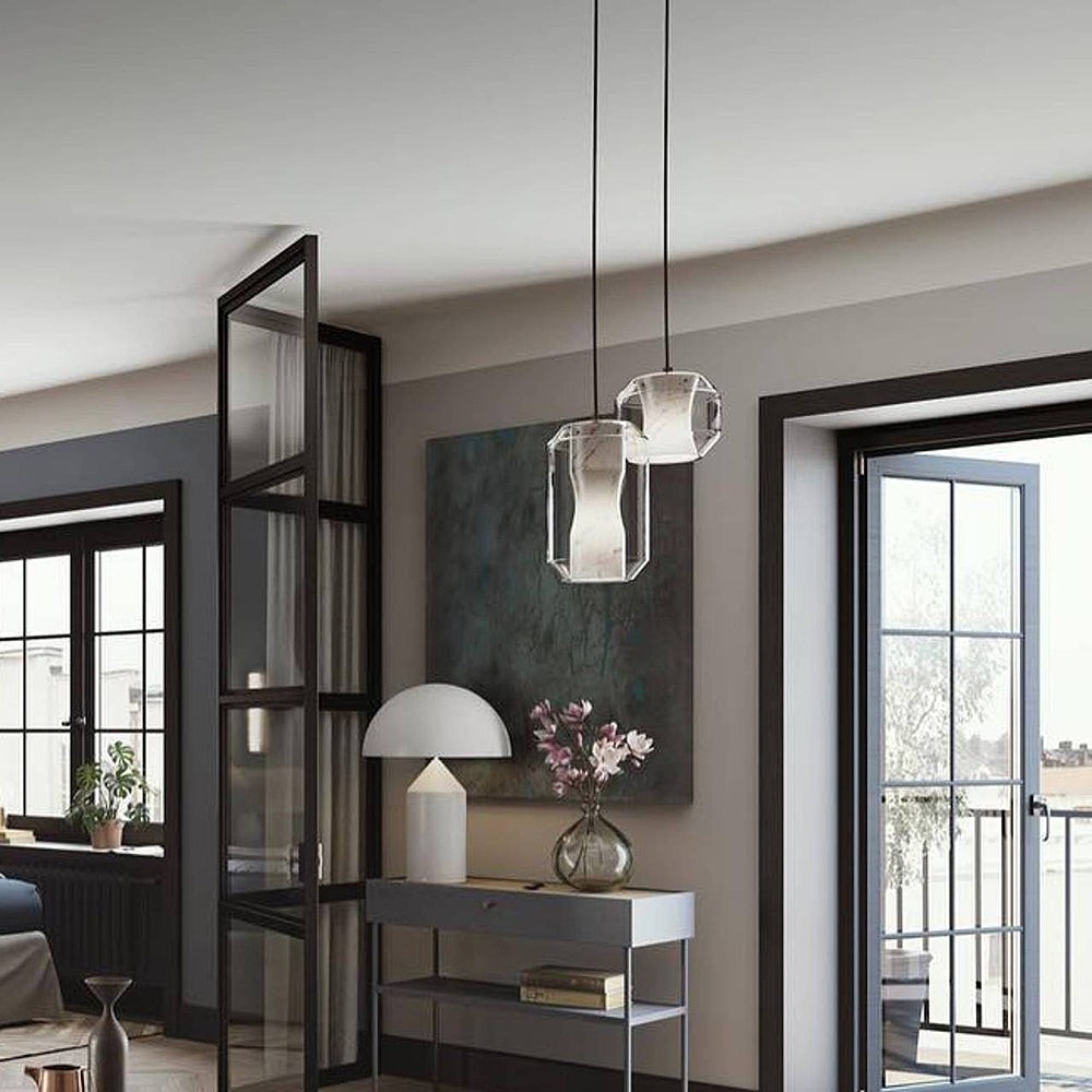 Hanglamp van albastglas HL2997