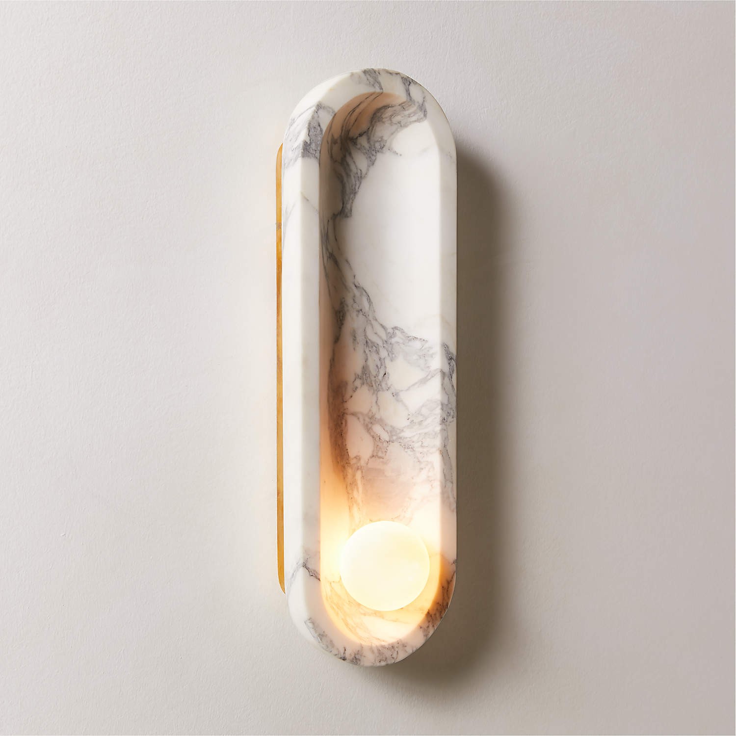 Roxane marmeren wandlamp HL3207