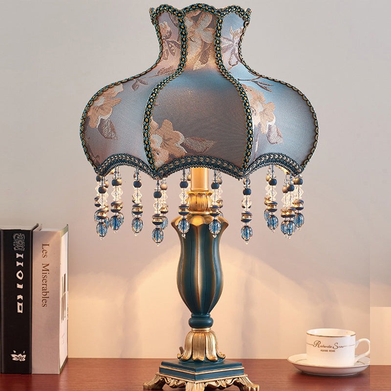 Palace Floral Hars Gesneden Basis Tafellamp HL877