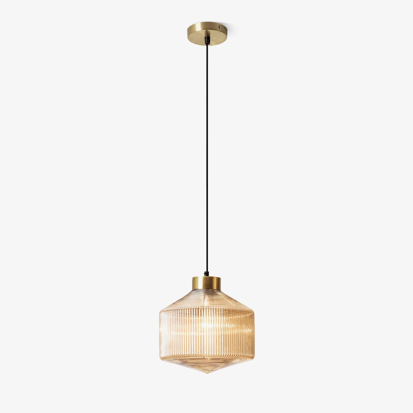 Gestreepte Spinning Top Hanglamp HL727