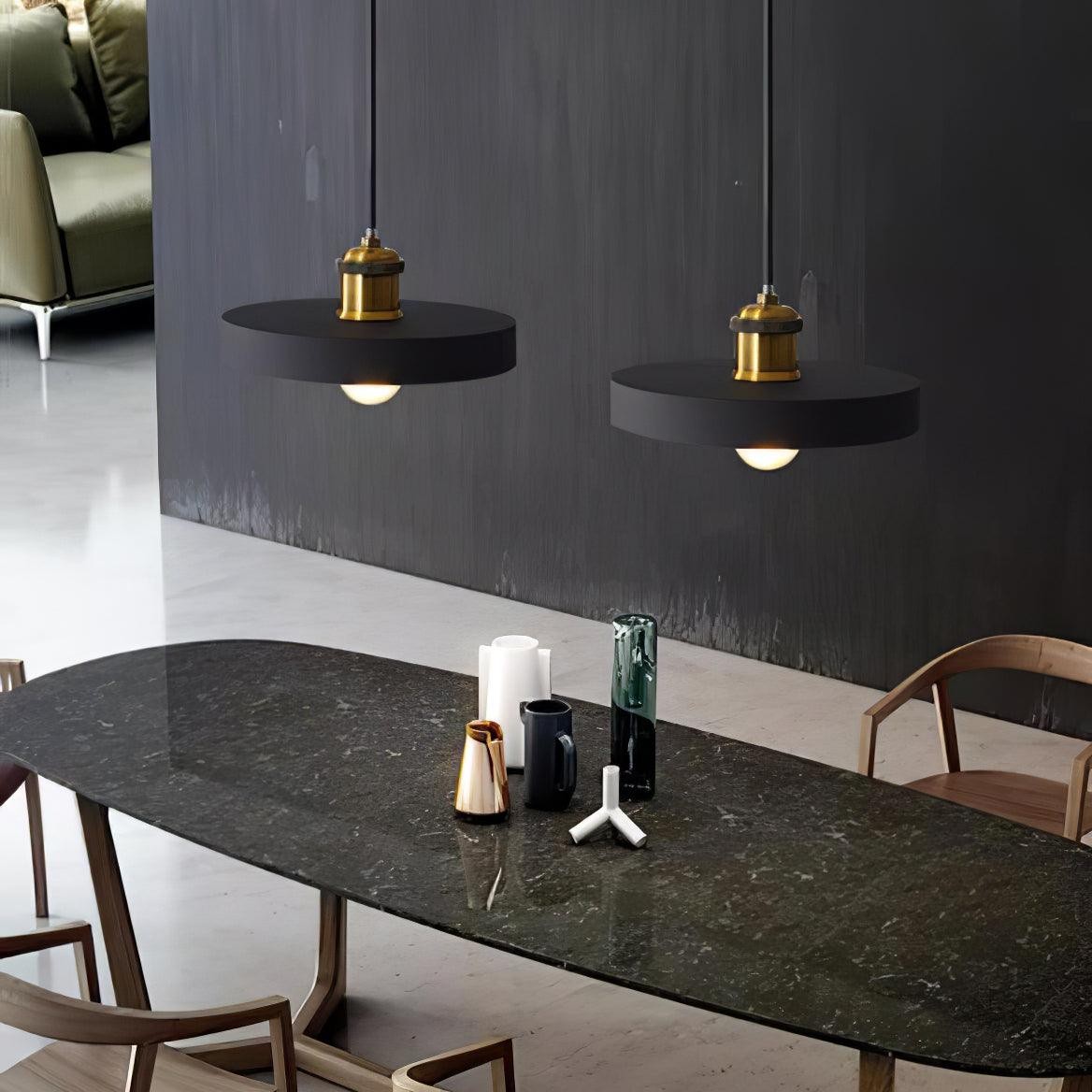 Moderne hars geometrische hanglamp HL787