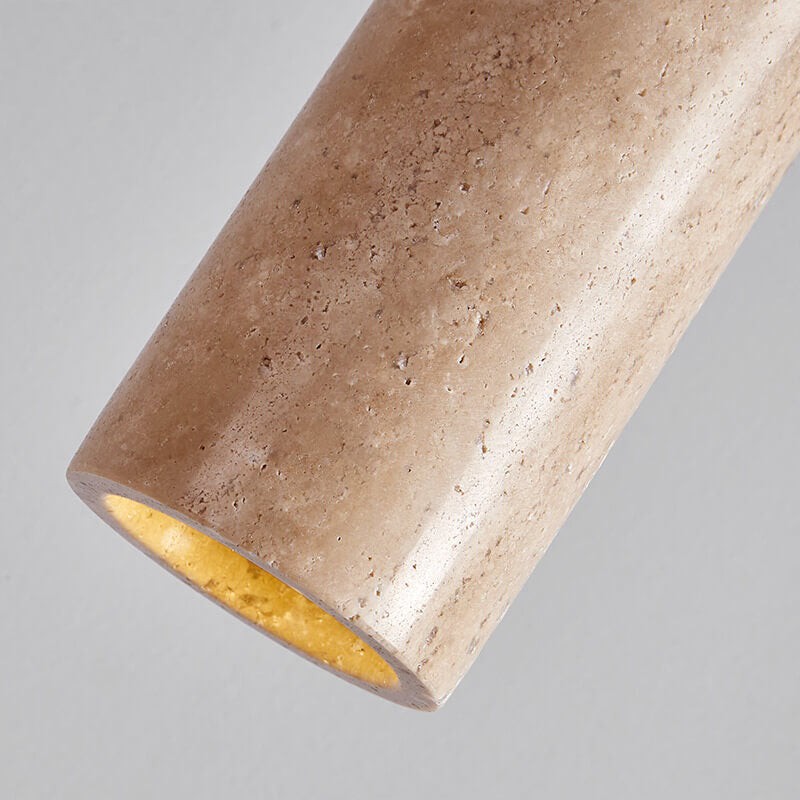 Wabi Sabi hanglamp van massief hout en steen HL971
