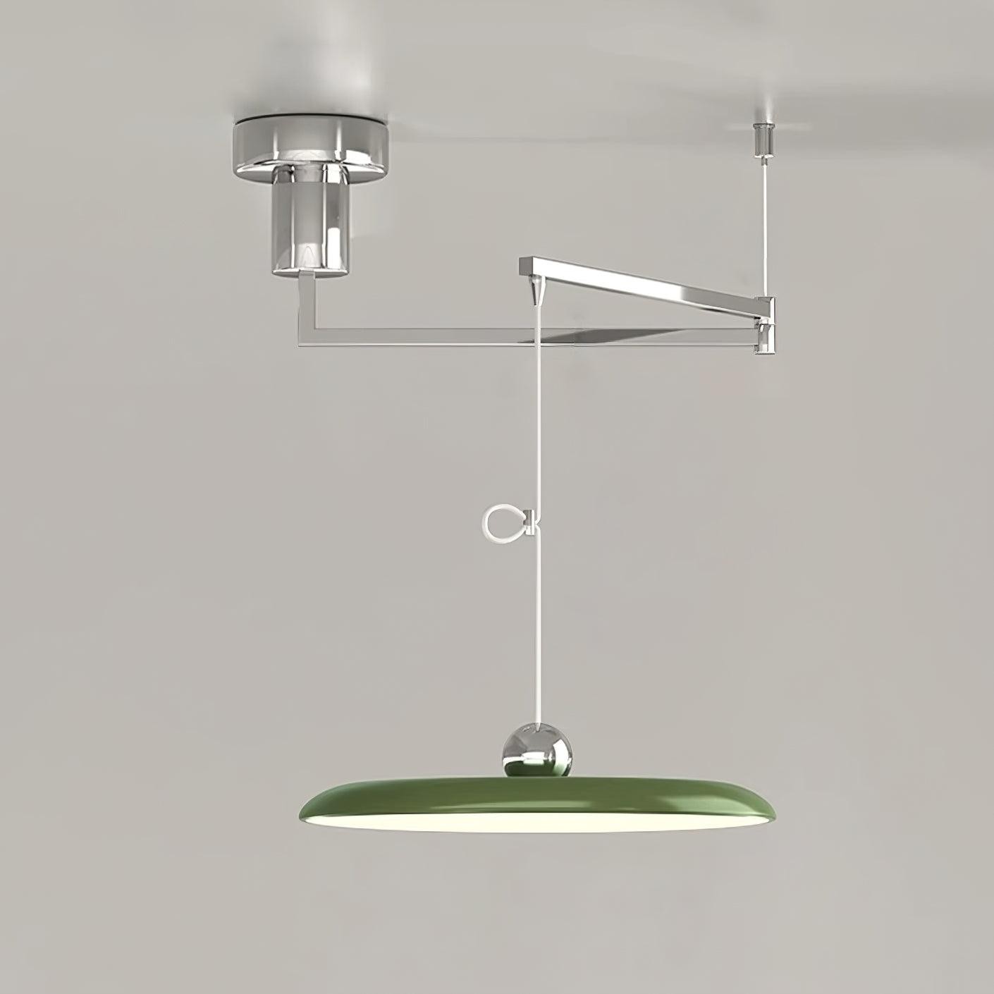 Eenvoudige moderne verstelbare hanglamp met zwenkarm HL885