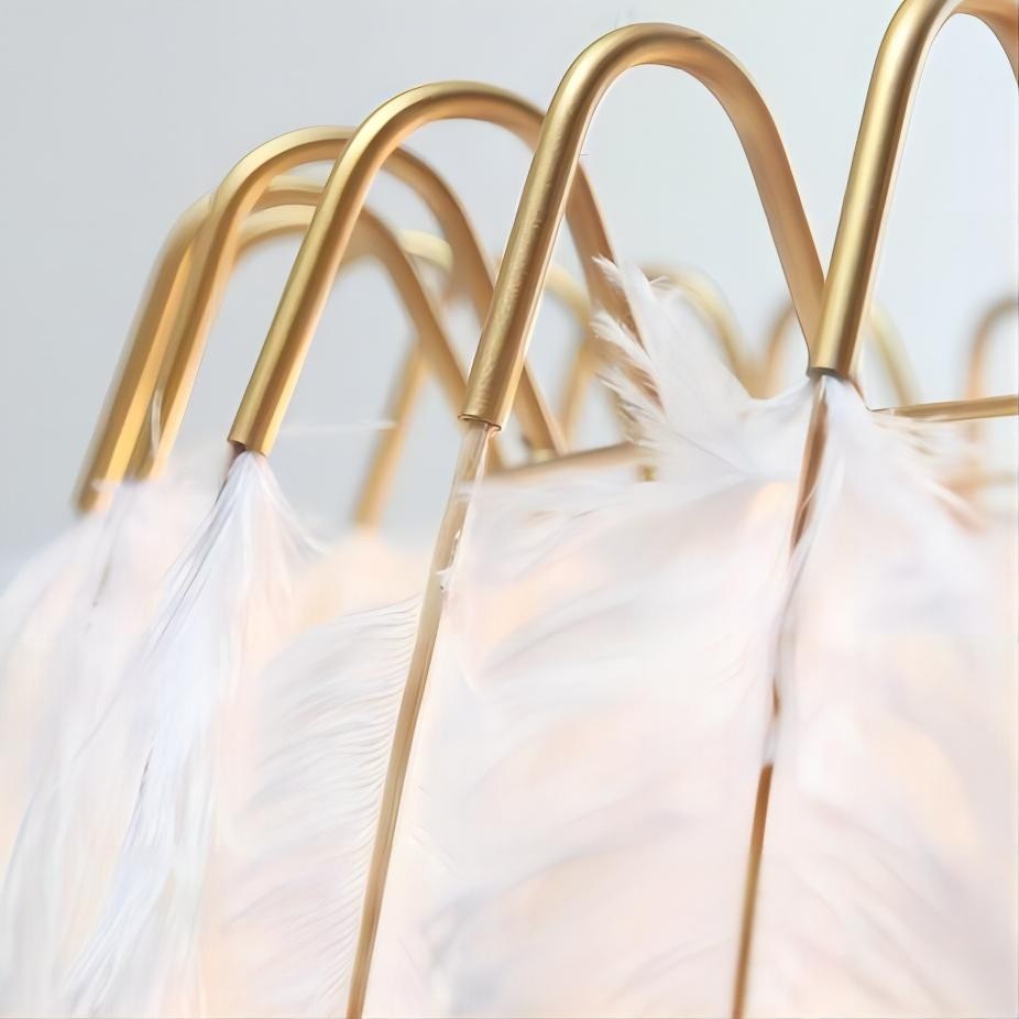 Feather hanglamp