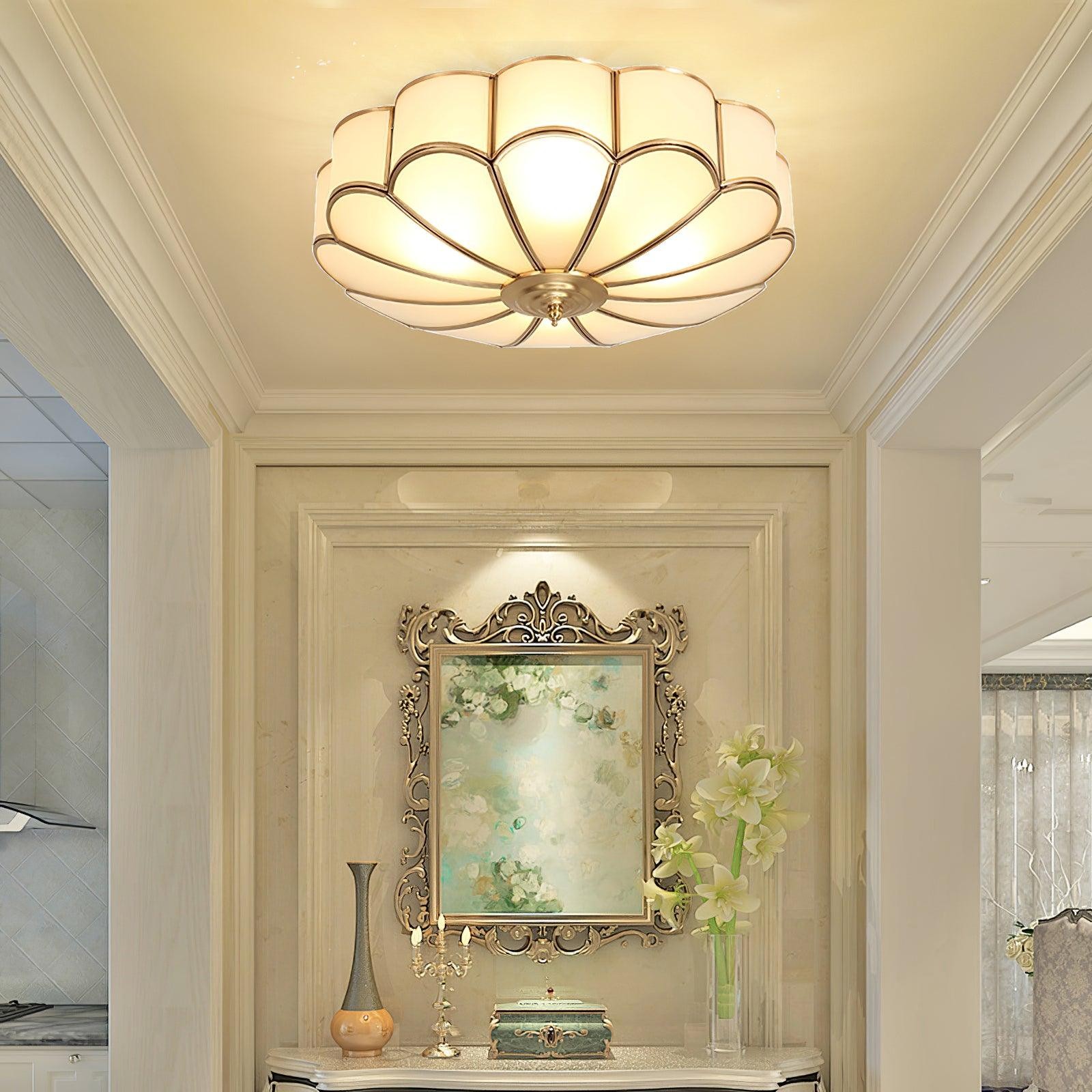 Moderne Bloemvormige Plafondlamp met Opbouw HL298