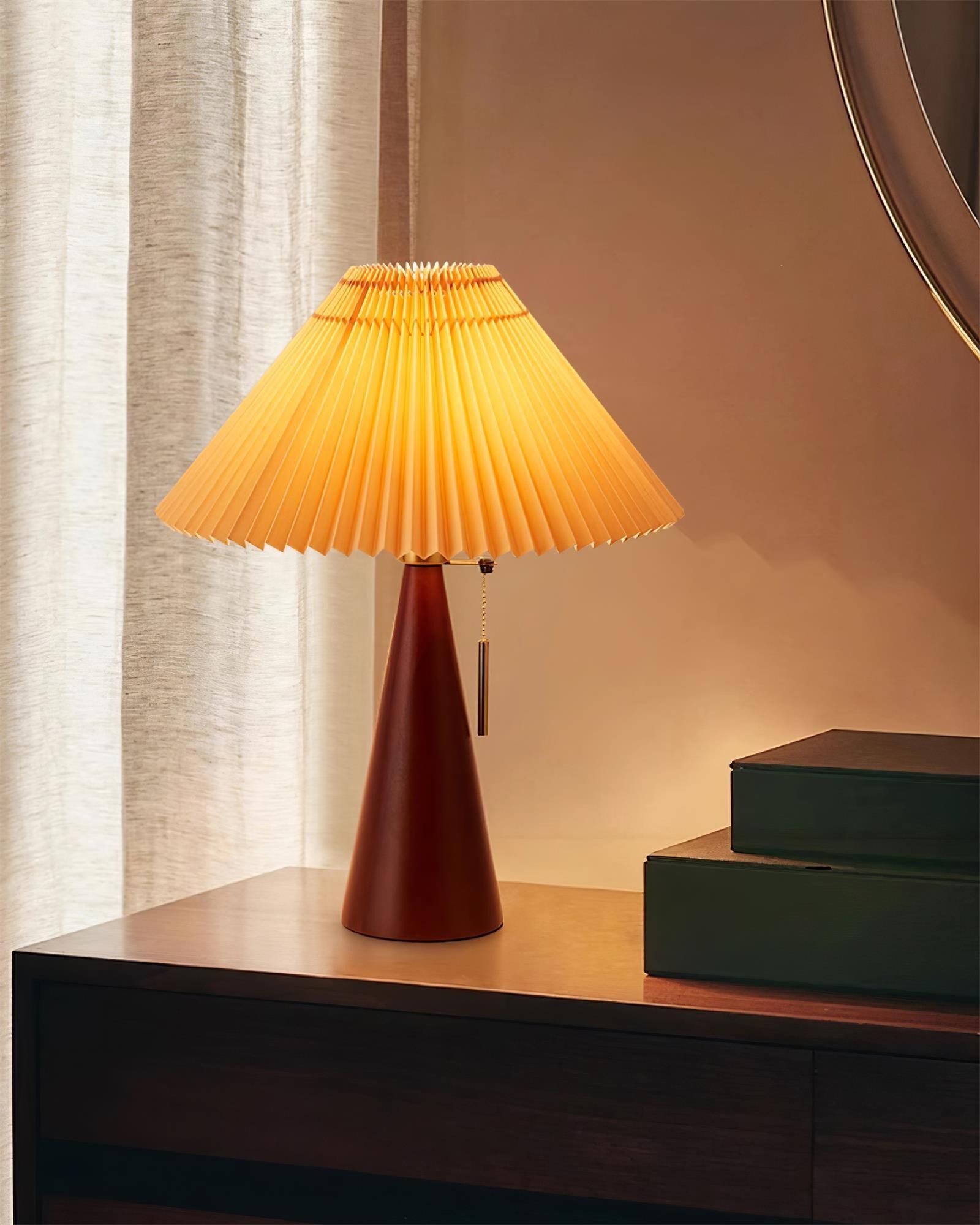 Mode Vintage Houten Tafellamp HL548