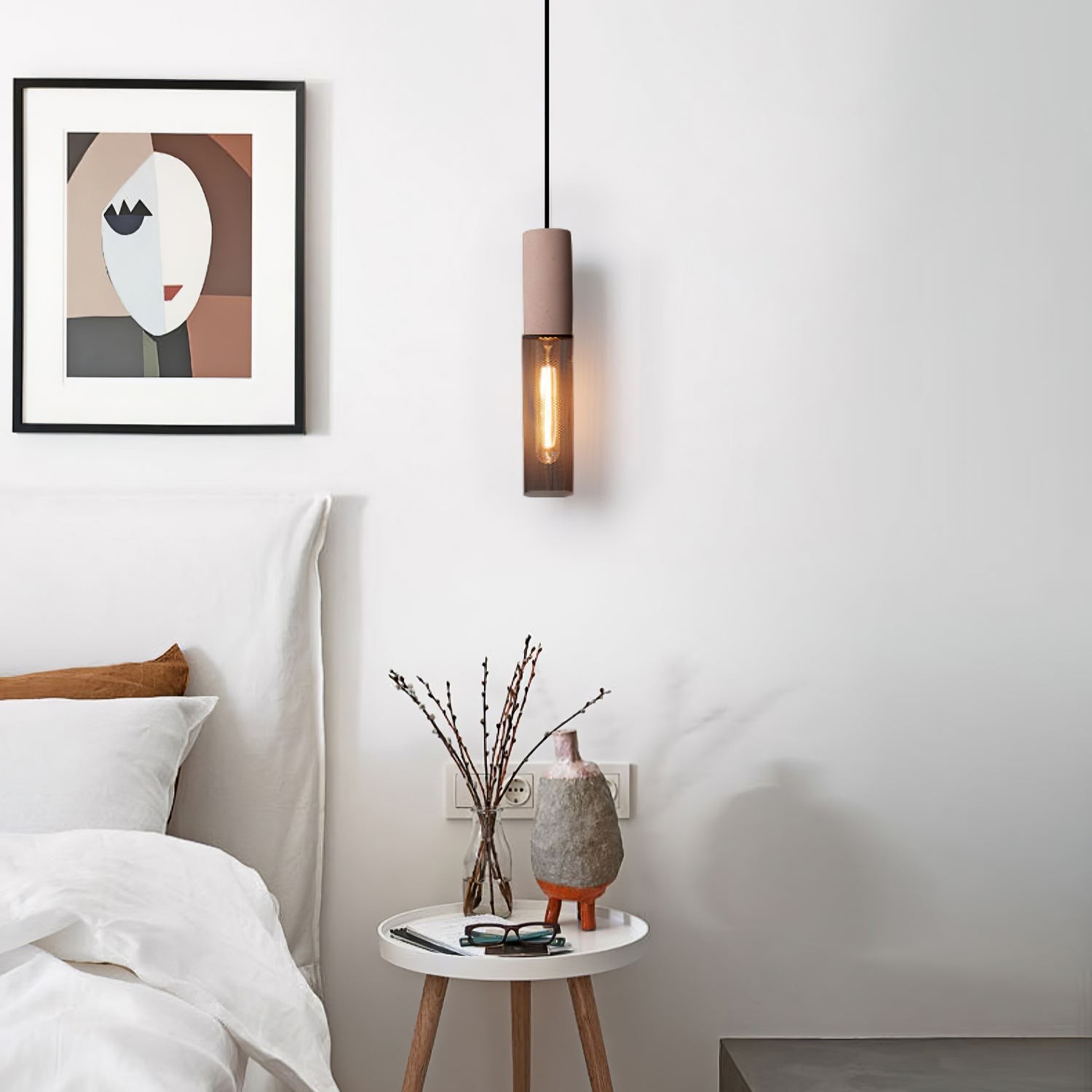 Cement Mesh Hanglamp HL503