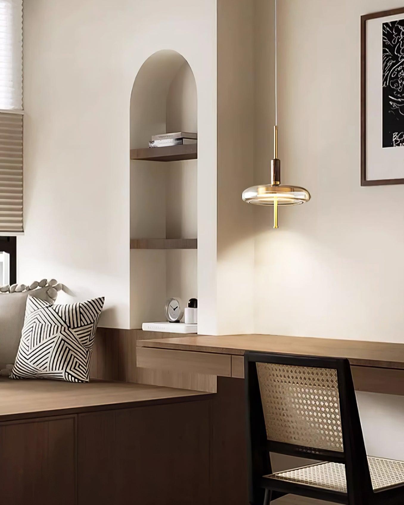 Nordic creatieve glazen hanglamp HL791