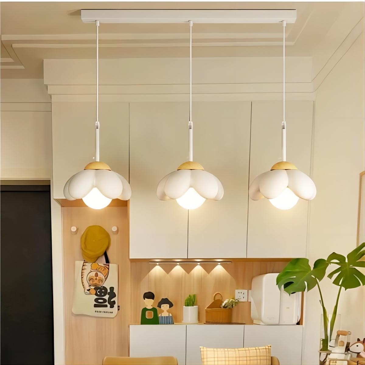 Moderne hanglamp met kersenbloesembloem HL193