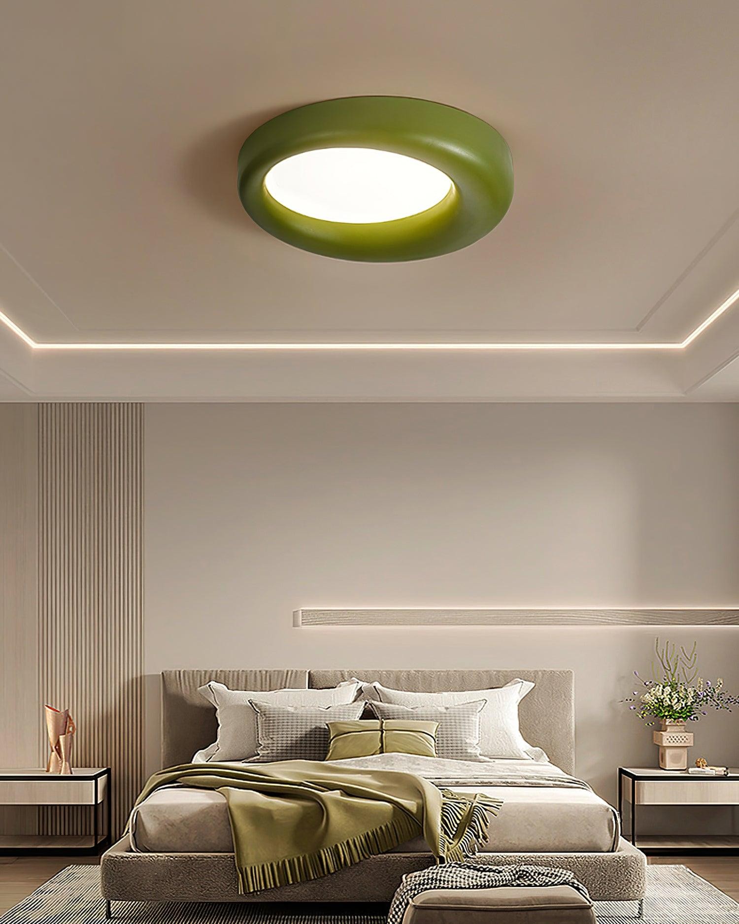 Center Offset Concentric Circle Acryl Plafondlamp HL821