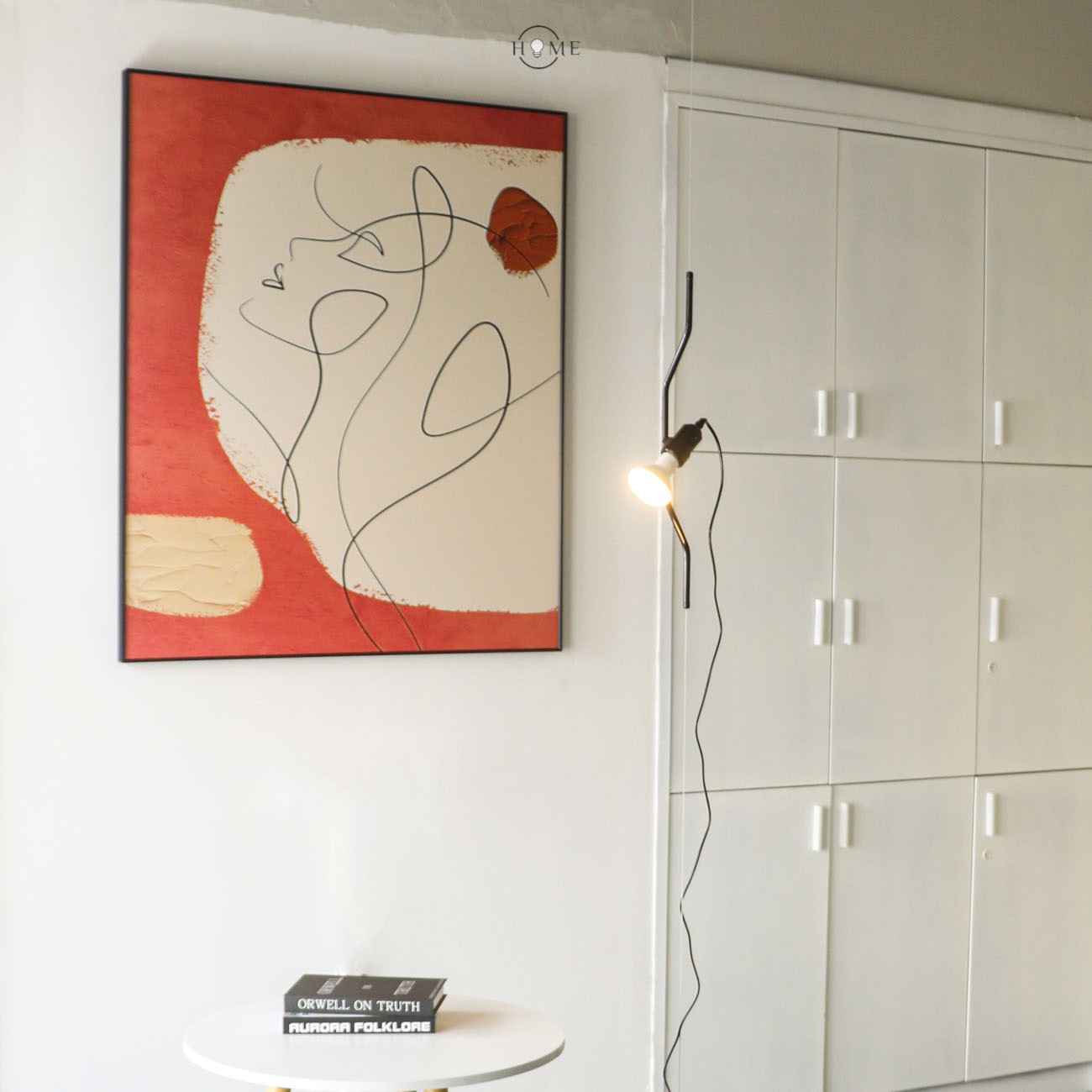 Minimalistische Metalen Lineair Design Lamp