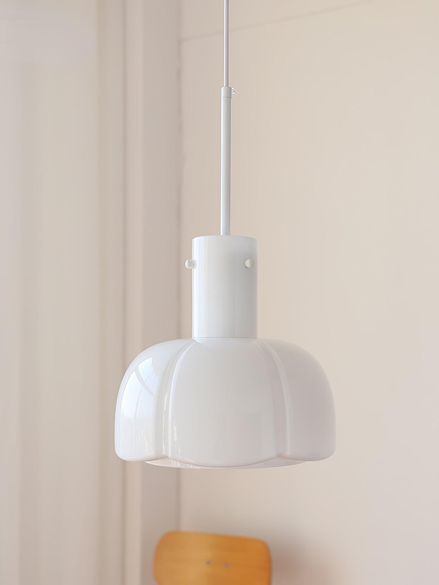 Middeleeuwse stijl glazen knop hanglamp HL619
