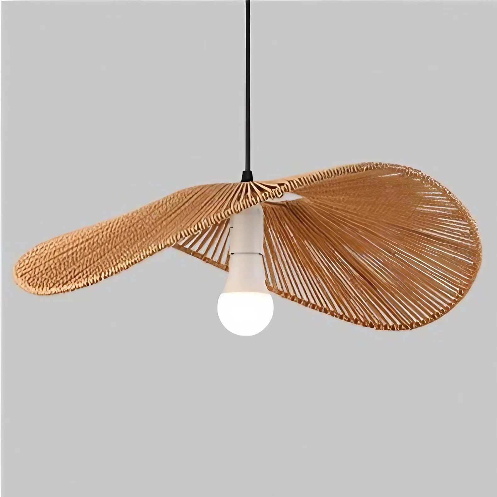 Rustieke Wabi Sabi Strohoed Hanglamp HL206