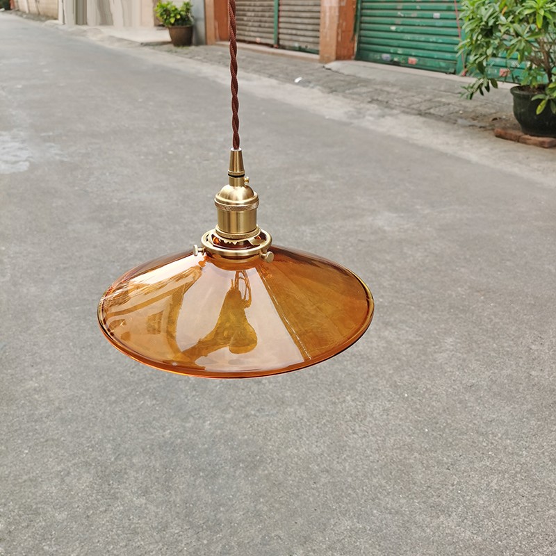 Eetkamer Retro Artistieke Glazen Hanglamp HL58