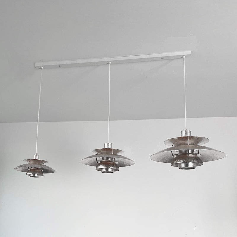 Hanglamp HL3315 met gouden folie