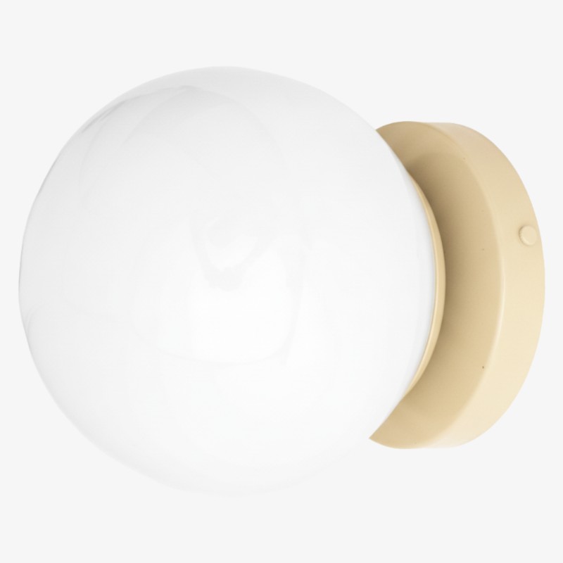 Glorica glazen bol wandlamp - veelkleurige moderne minimalistische lamp HL1721