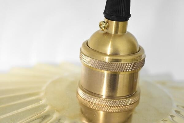 Koperen paraplu hanglamp