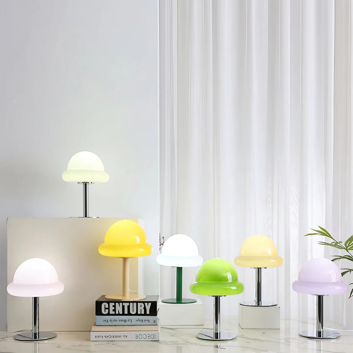 Morandi Glazen Bauhaus Eiertafellamp HL111