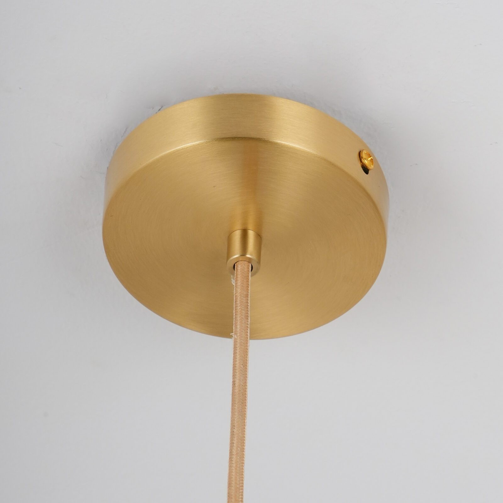 Horo hanglamp met messing frame HL1210