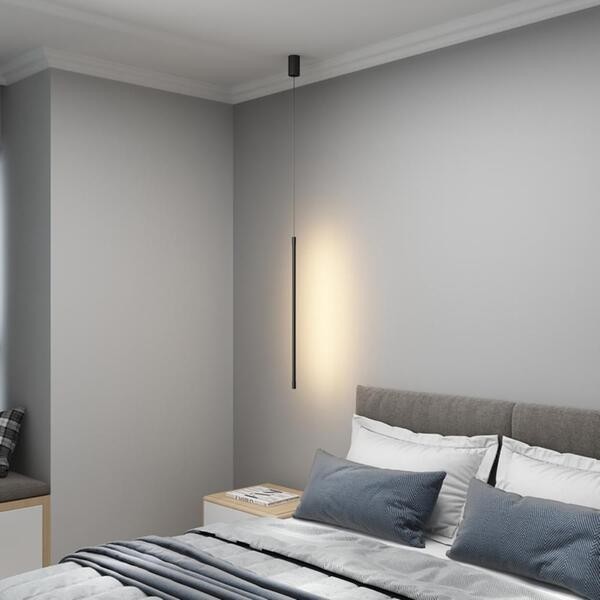 Modern Industriële LED Hanglamp Zwarte voor Eettafel Slaapkamer