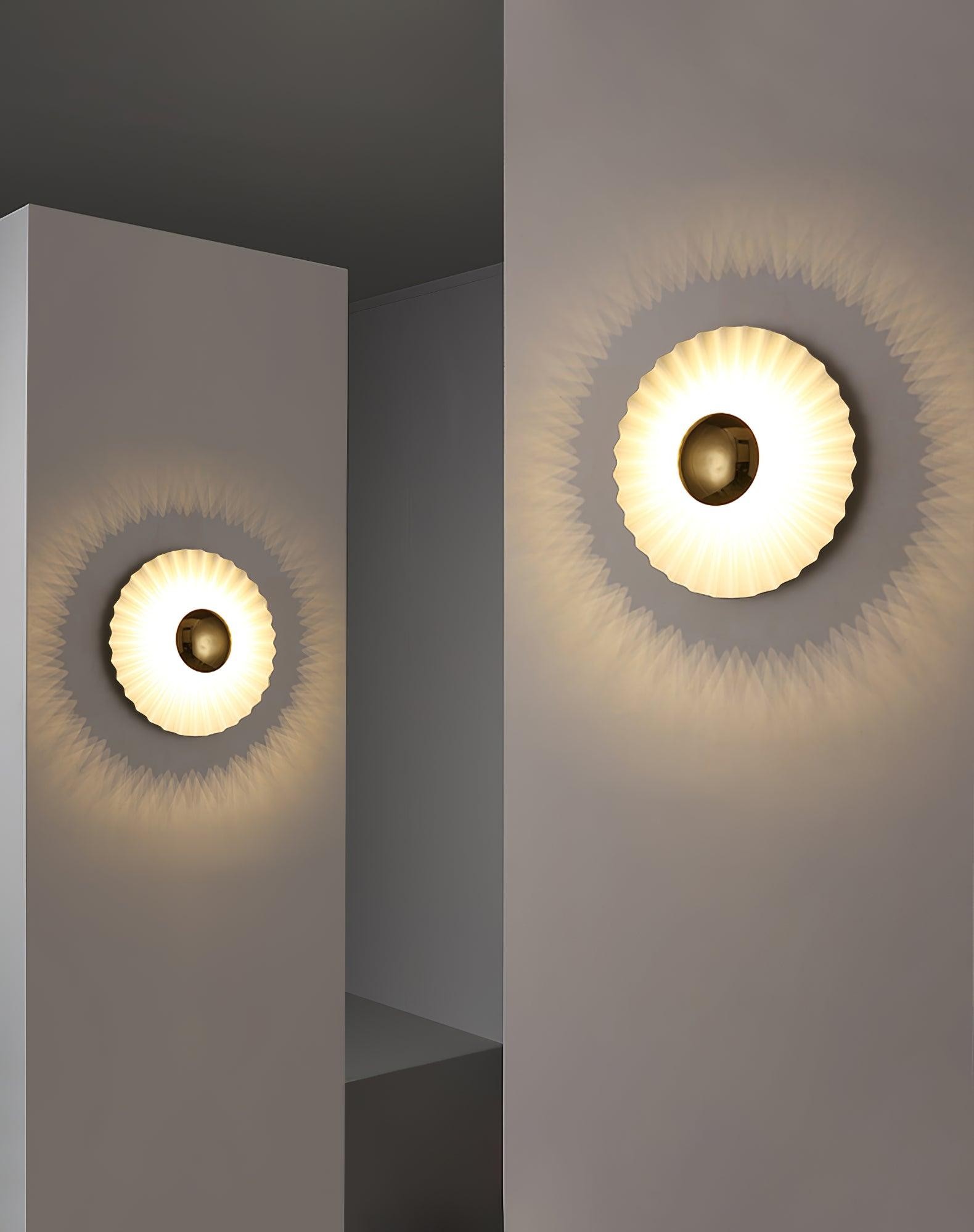 Moderne creatieve wandlamp met schelpmotief HL887