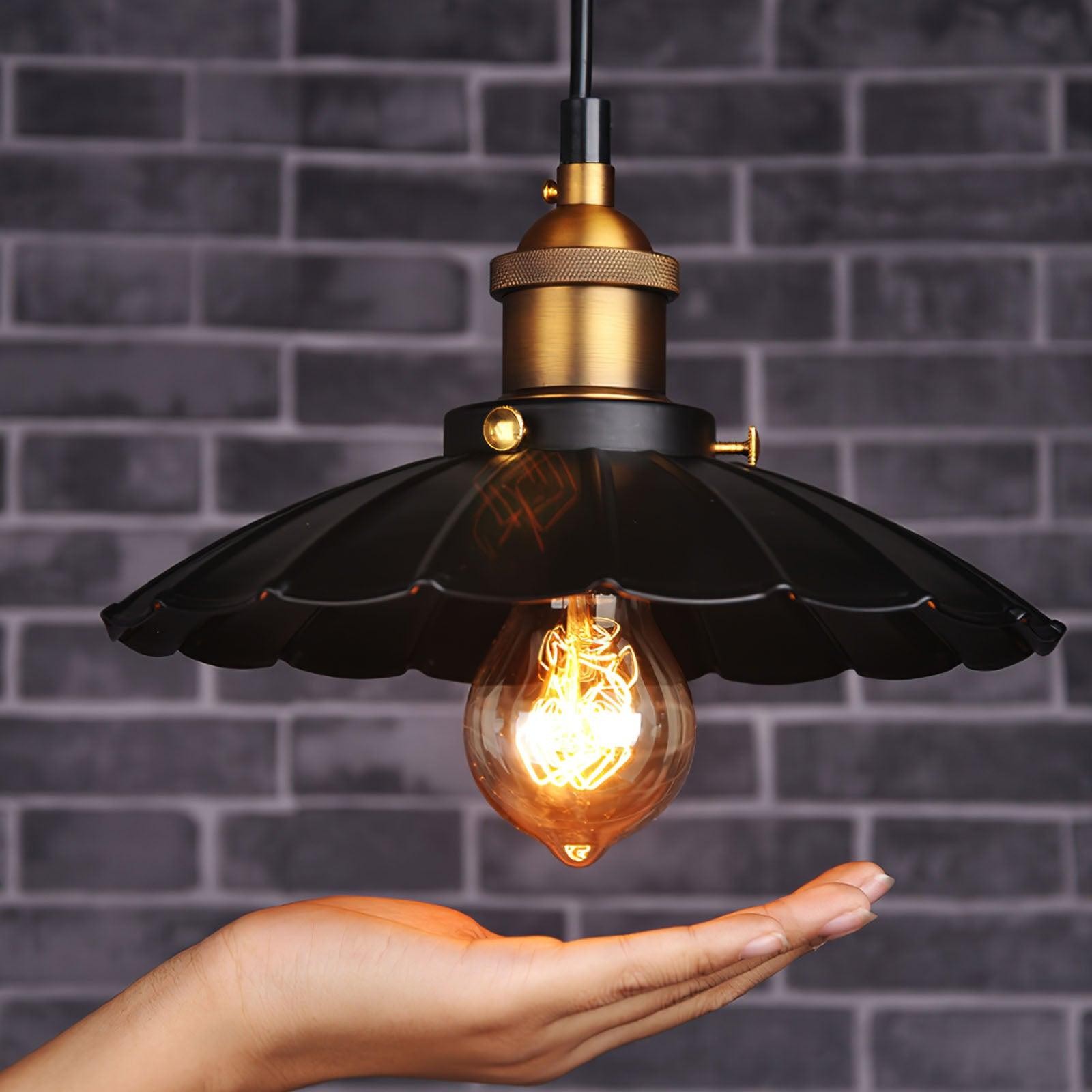 Hanglamp met zwarte rok HL2912