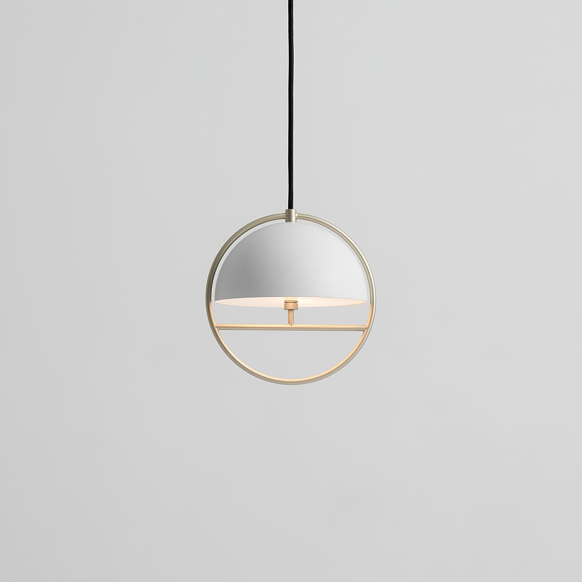 Nordic Halfronde Ring Metalen Hanglamp HL550