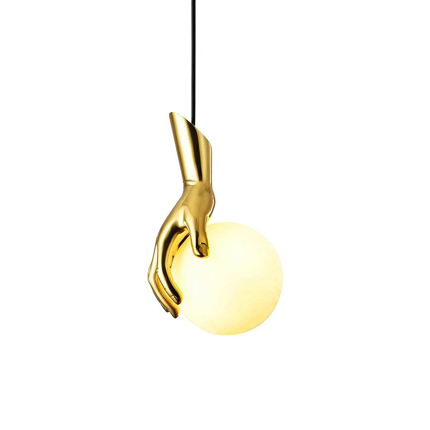 Hanglamp met bolvormige hand en hand HL3004