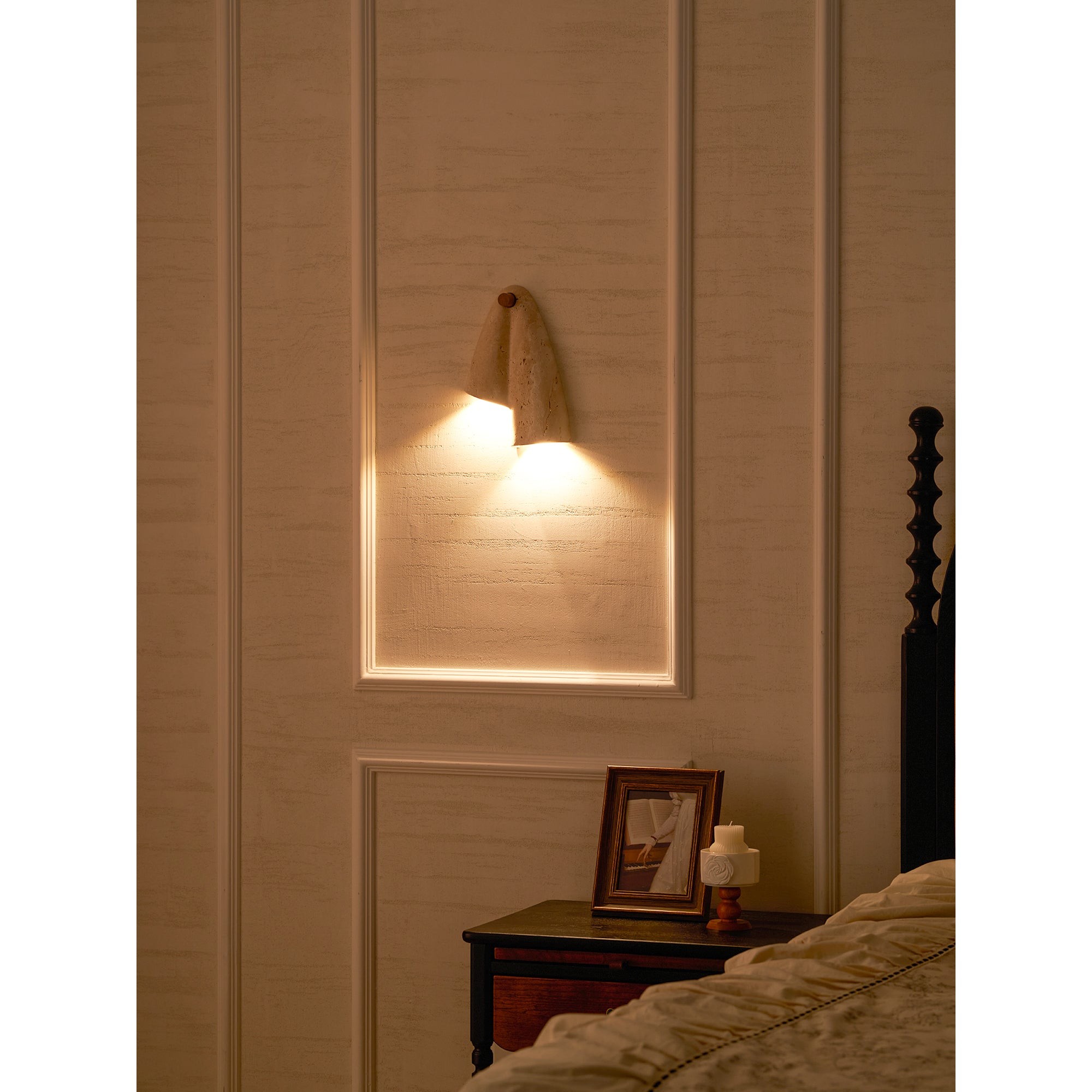 Pearlmont Travertin Wandlamp HL3317