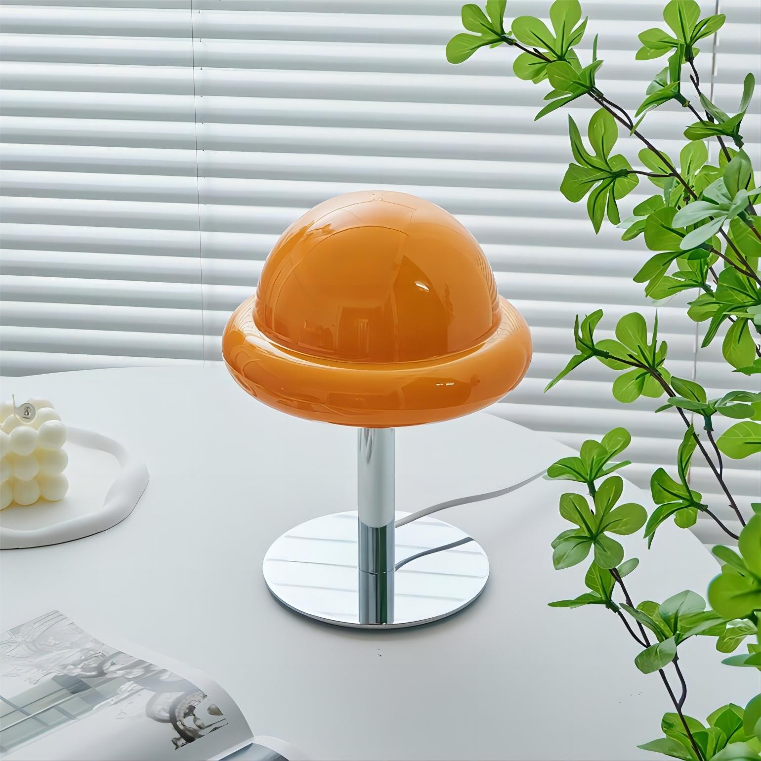 Morandi Glazen Bauhaus Eiertafellamp HL111
