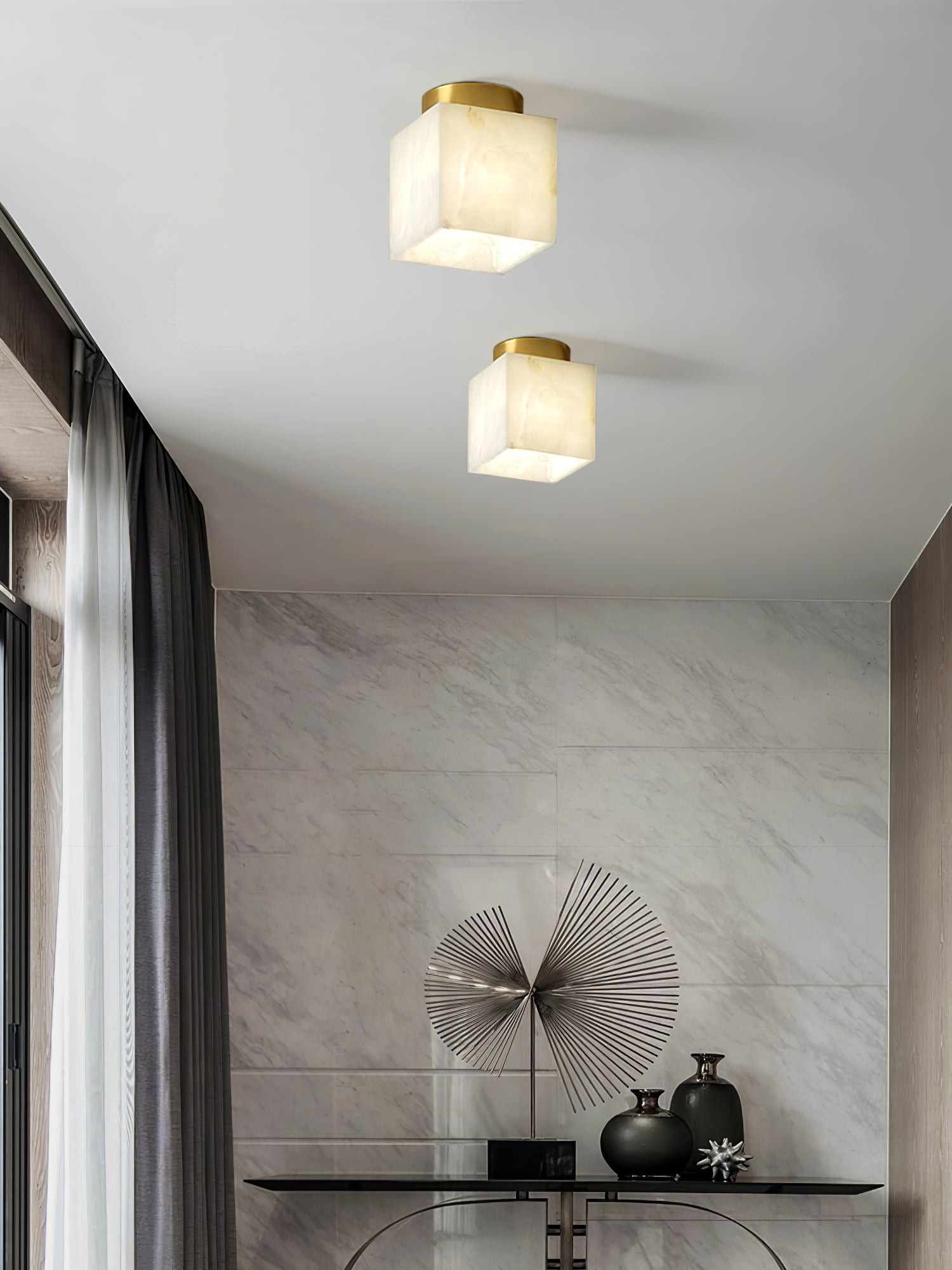 Maan Albast Plafondlamp HL685