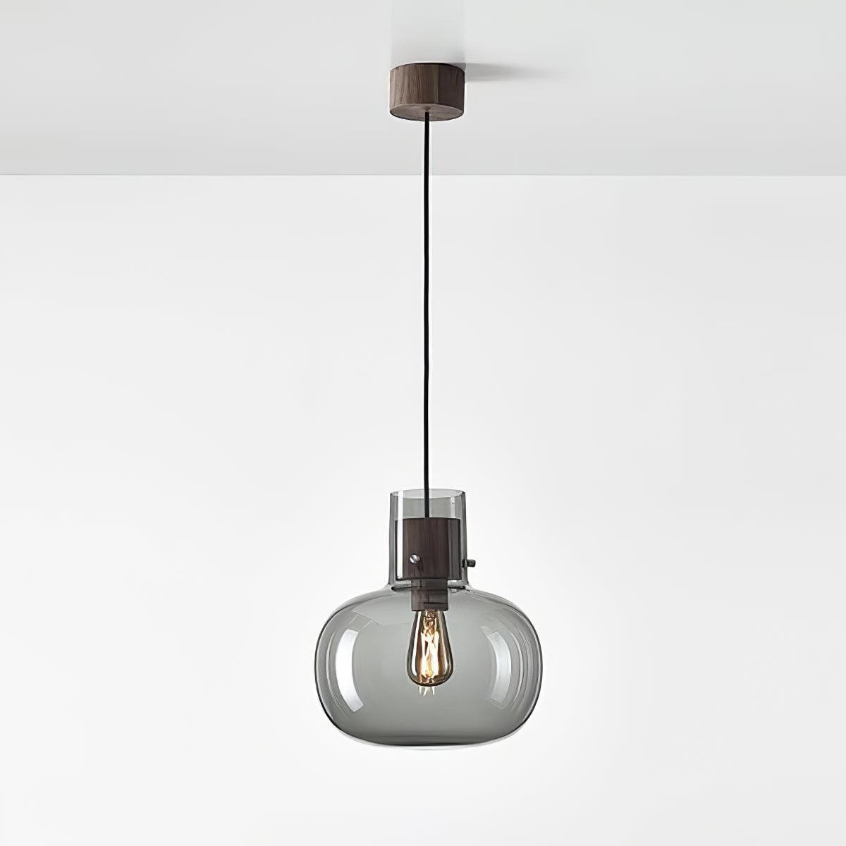 Nordic Minimalistische Luxe Persoonlijkheid Glazen Hanglamp HL406