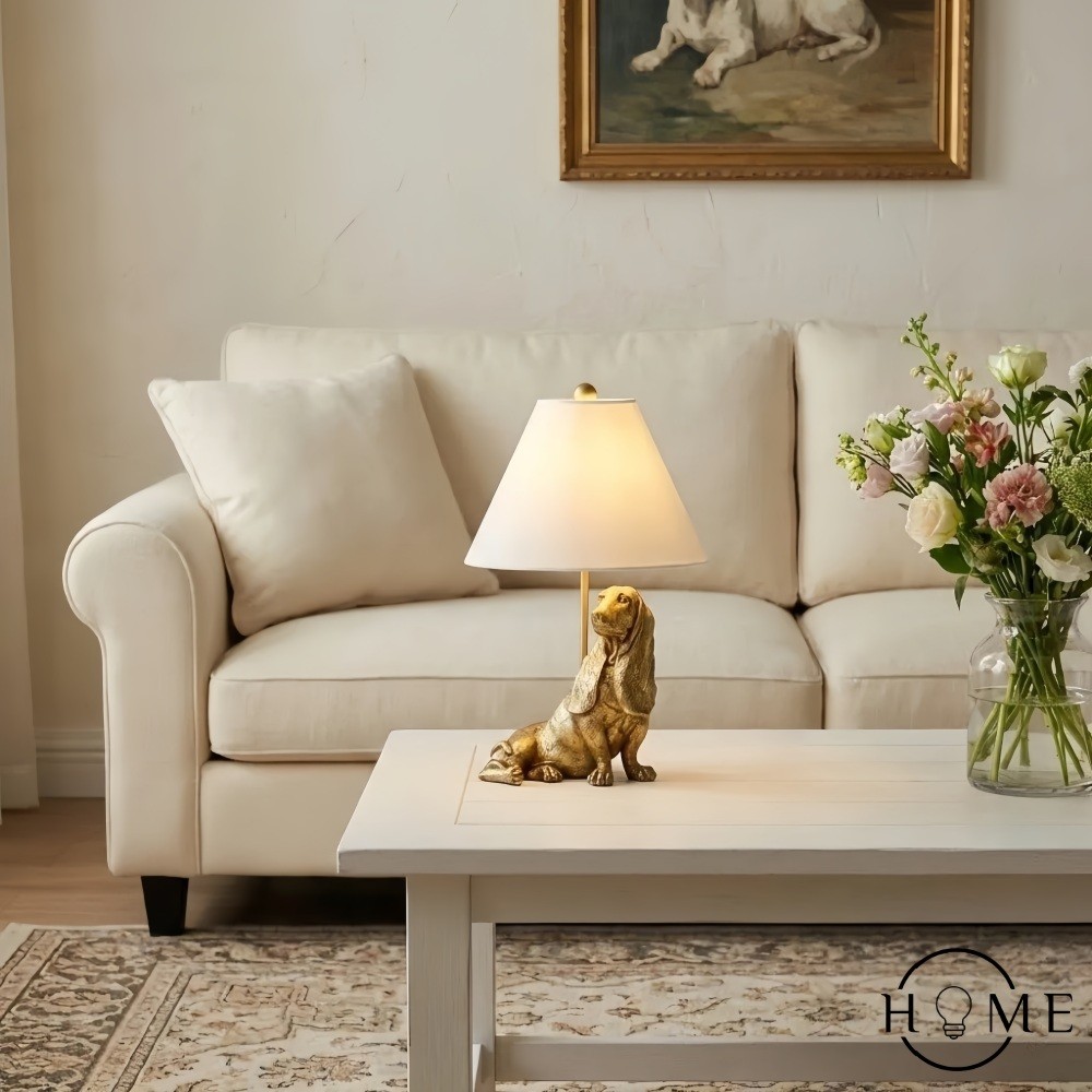Pawdia Unieke Tafellamp - Decoratieve Dierenbedlamp HL1364