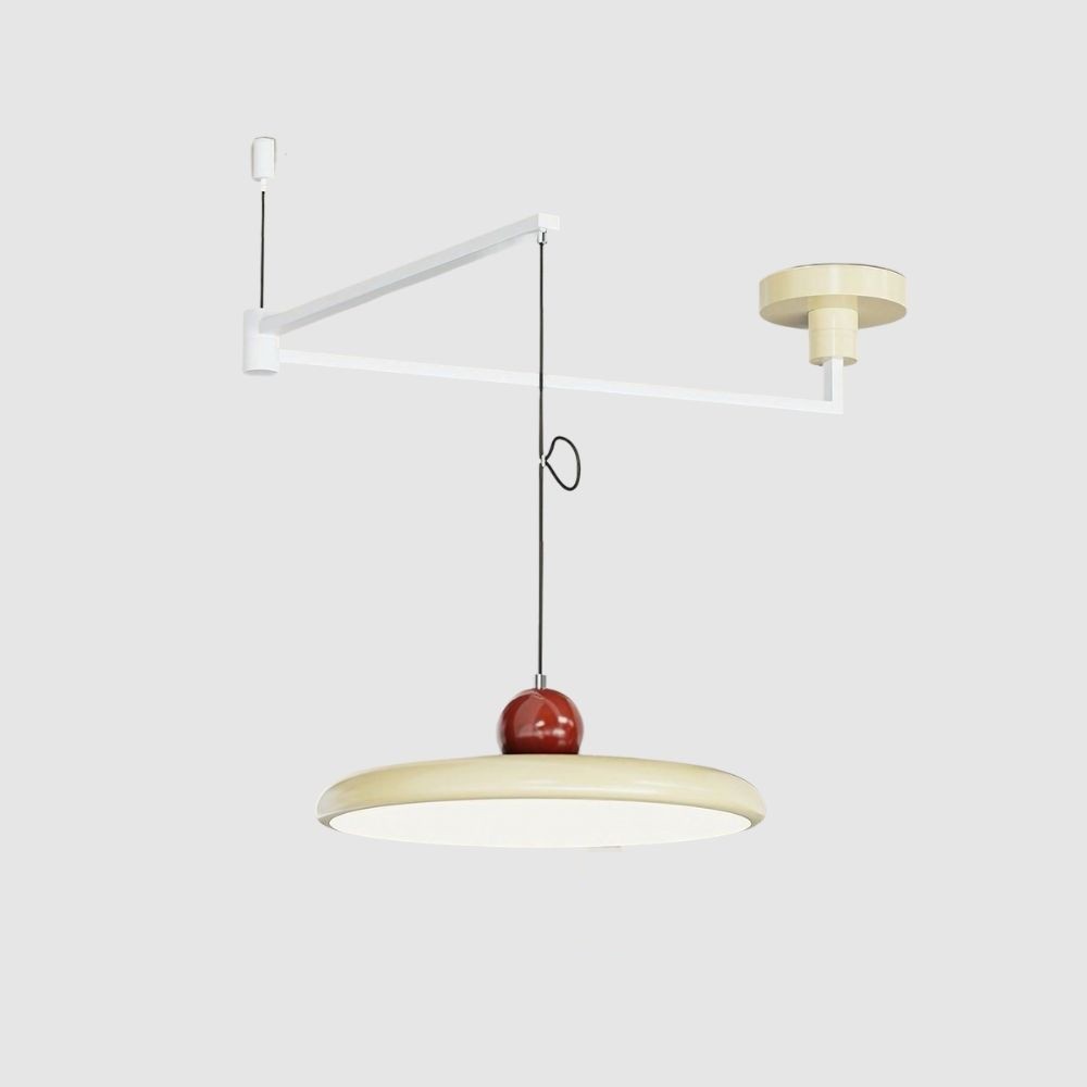 Eenvoudige moderne verstelbare hanglamp met zwenkarm HL885