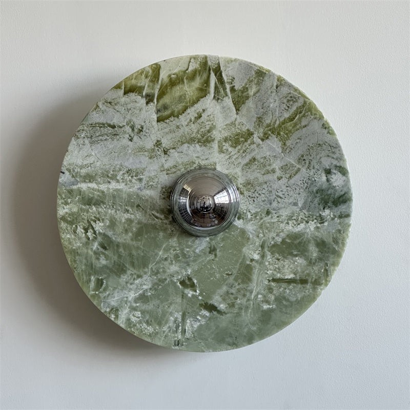 Groene Calacatta marmeren wandlamp HL3185