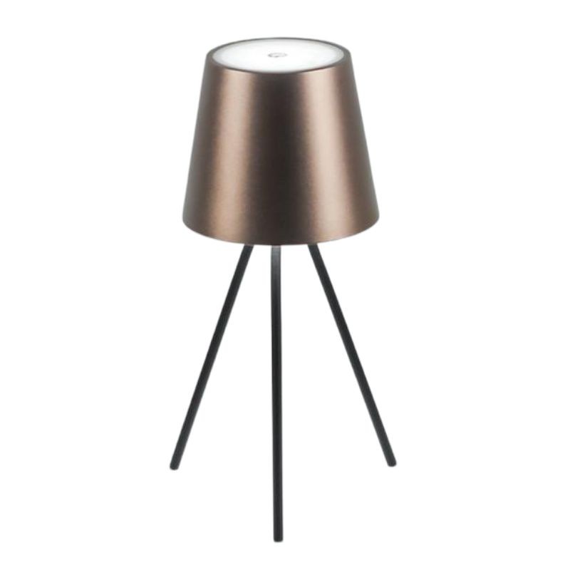 Touch dimmer metalen tripod tafellamp HL178