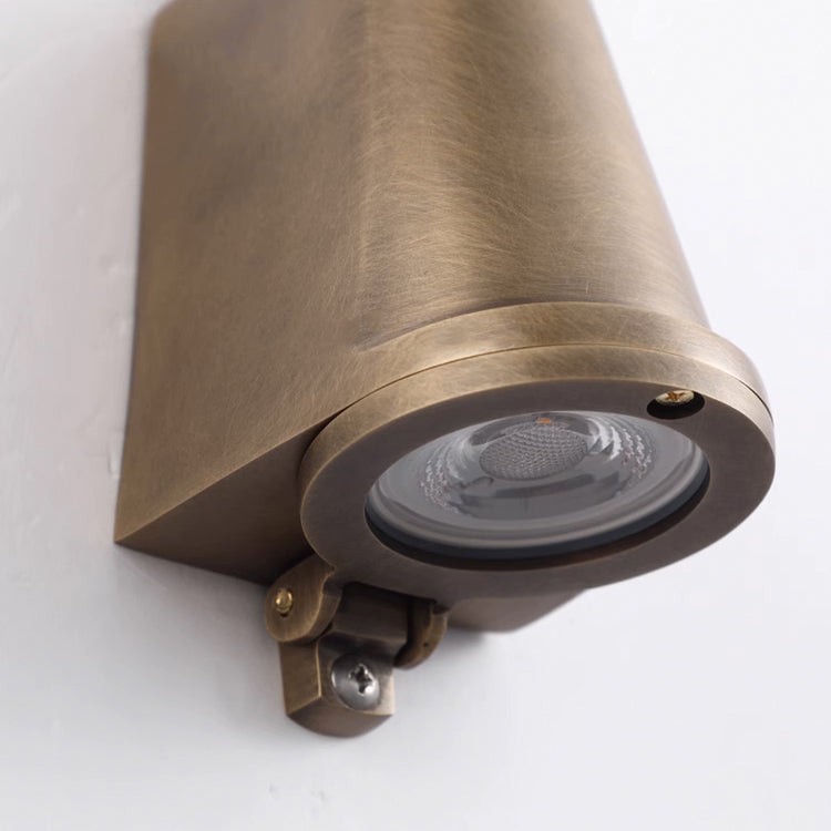 Bluebell Messing Buiten Regenbestendige Wandlamp HL1037