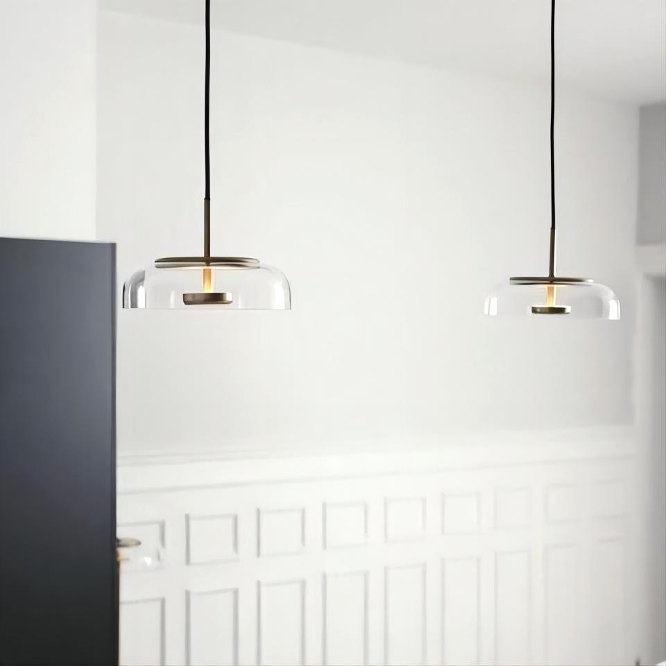 Blossi Ronde Glas Hanglamp Eettafel