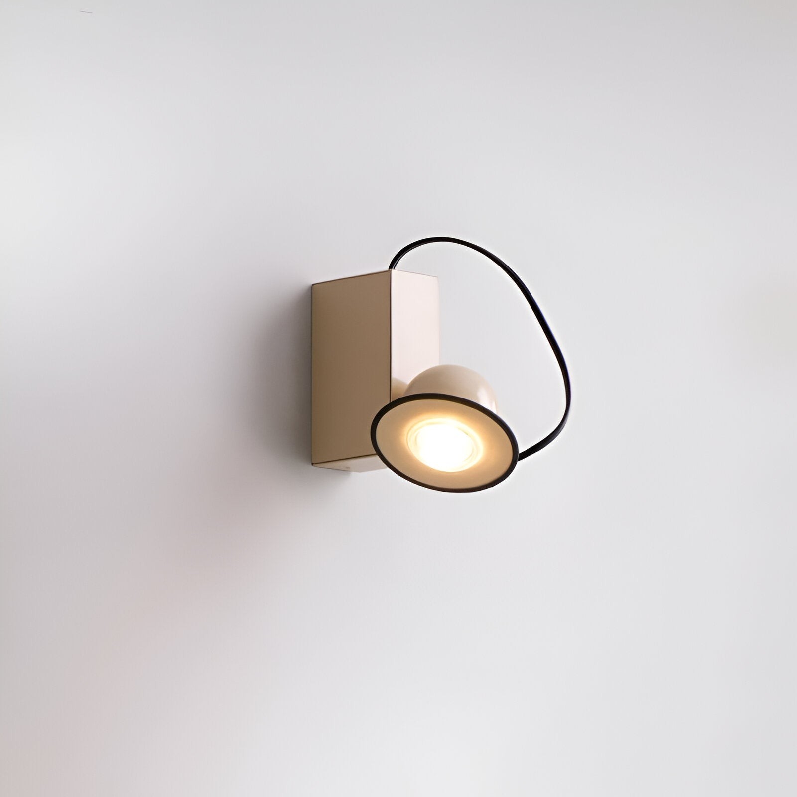 Retro-stijl minibox magnetische wandlamp HL1310